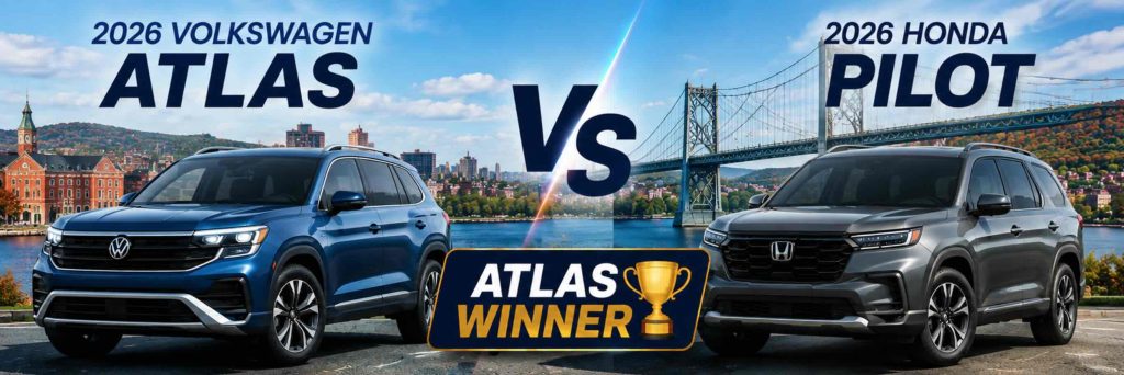 2026 Volkswagen Atlas vs. 2026 Honda Pilot