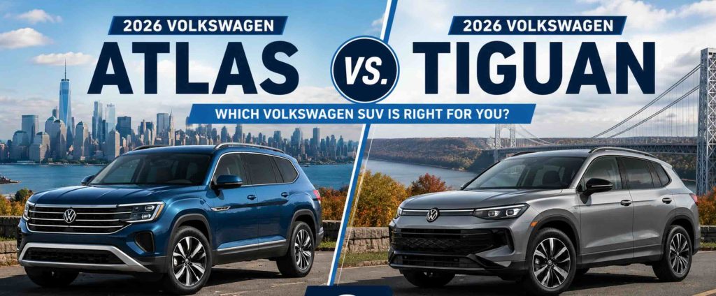 2026 Volkswagen Atlas vs. 2026 Volkswagen Tiguan