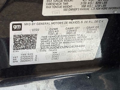 2022 GMC Sierra 1500 SLT