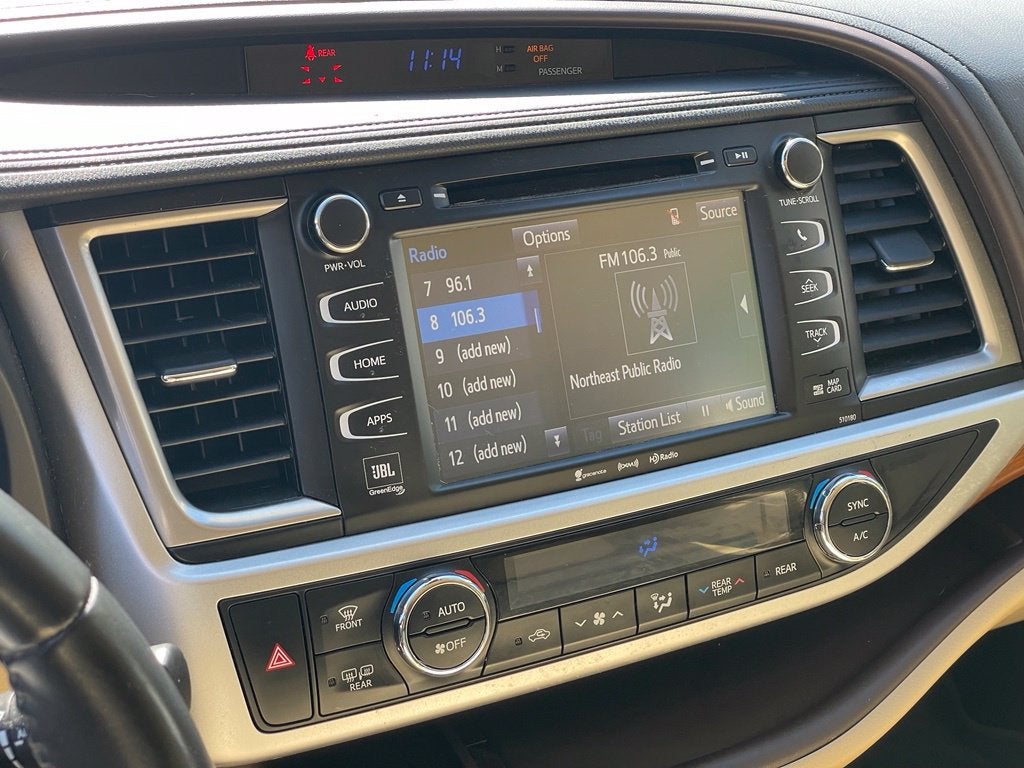2017 Toyota Highlander Hybrid Limited Platinum