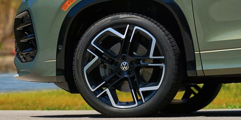 Side profile of Tiguan SUV